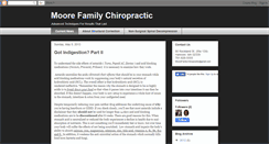 Desktop Screenshot of moorefamilychiropractic.com